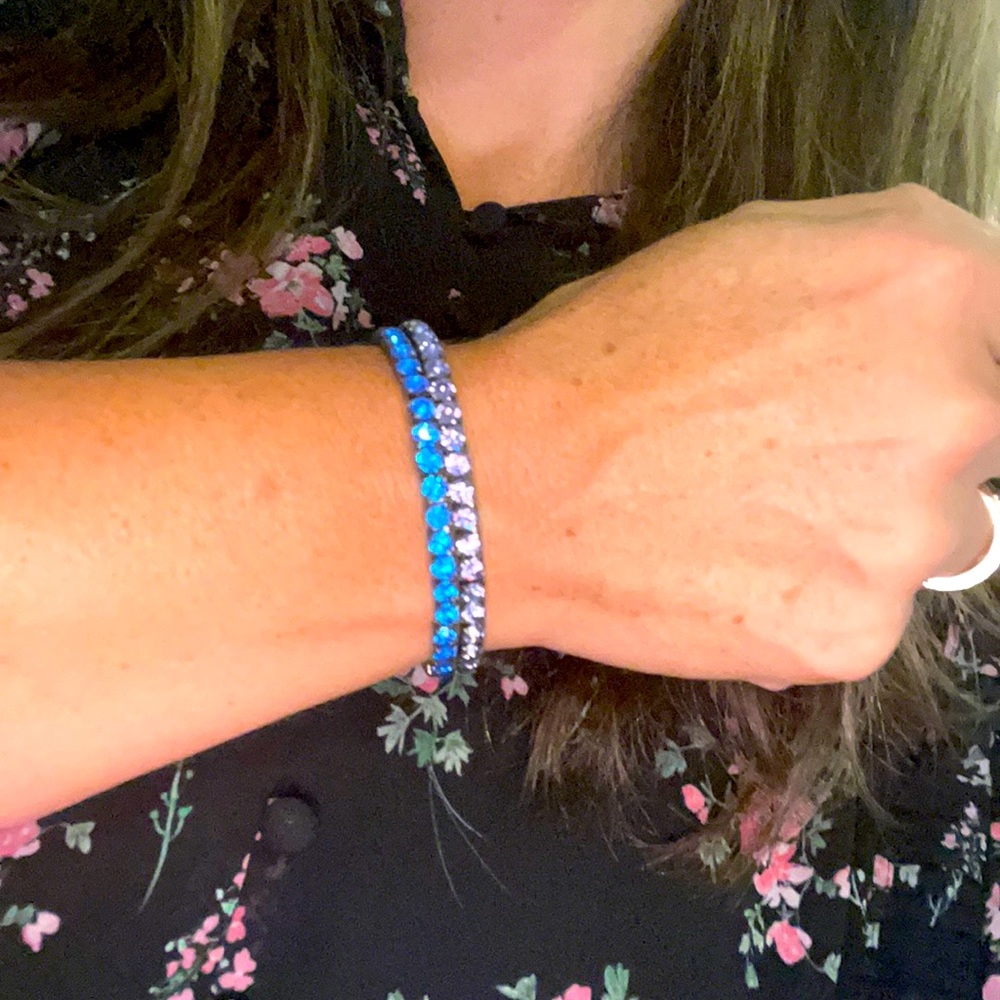 Swarovski stretch bracelets